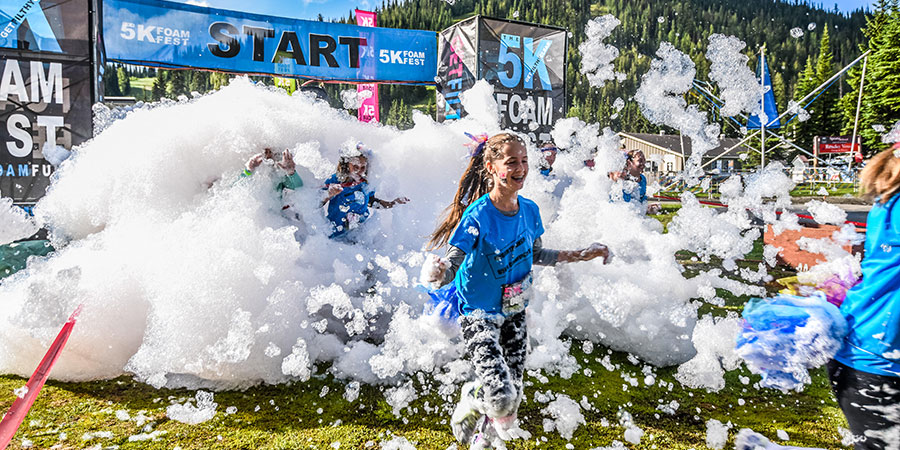 Gettin' Foamy! Foam Fest 5K