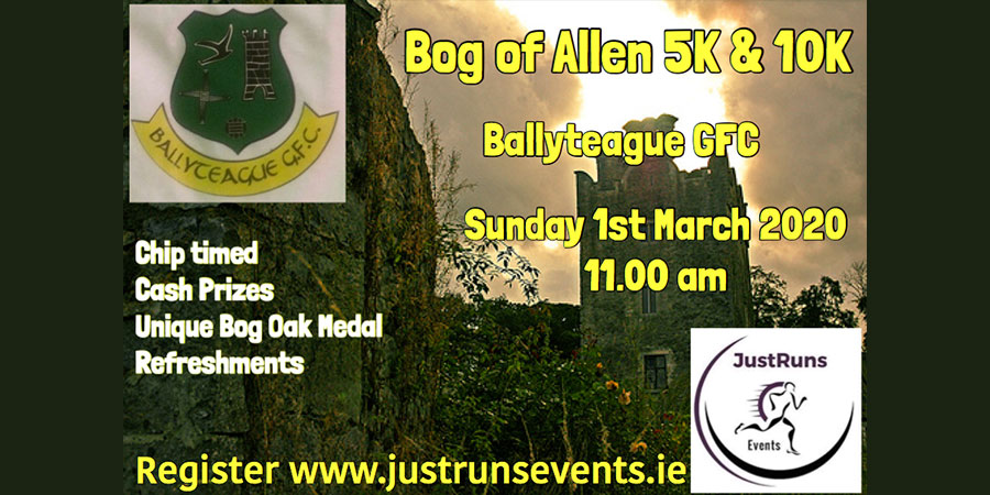 Bog of Allen Run in Ballyteige, County Kildare