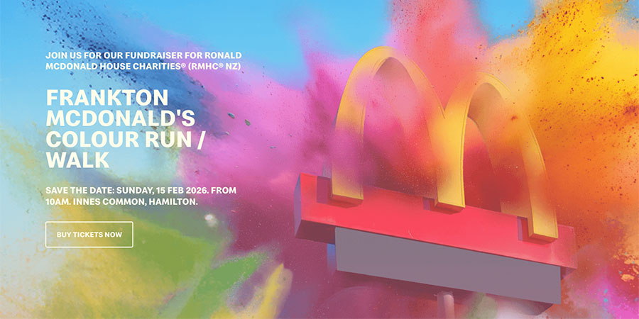 Frankton McDonald's Colour Run/Walk