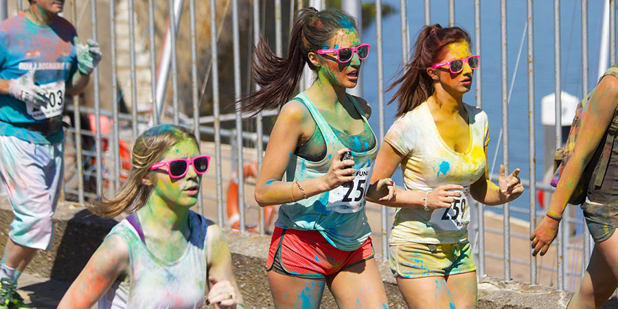 A Blast of Color For Your Run