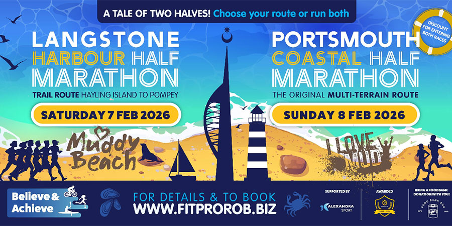 Langstone & Portsmouth Coastal Half Marathons