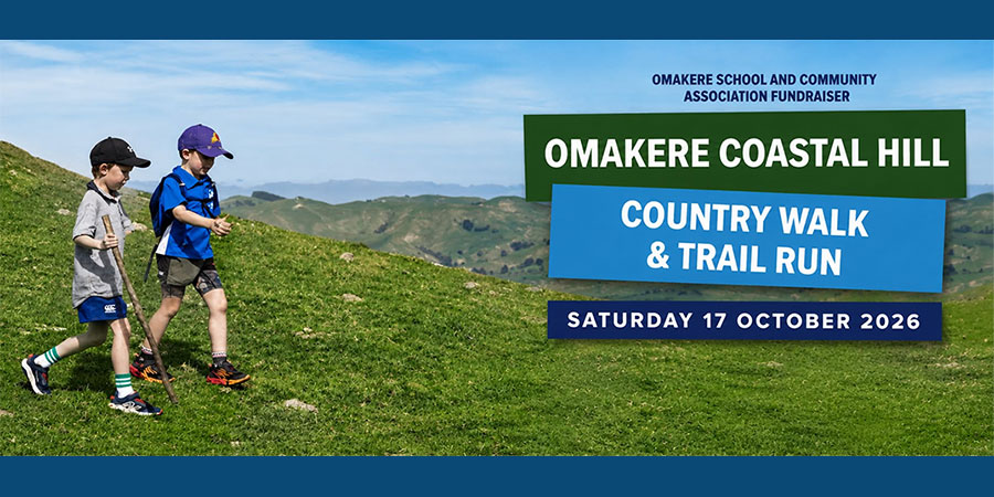 Omakere Coastal Hill Country Walk & Trail Run