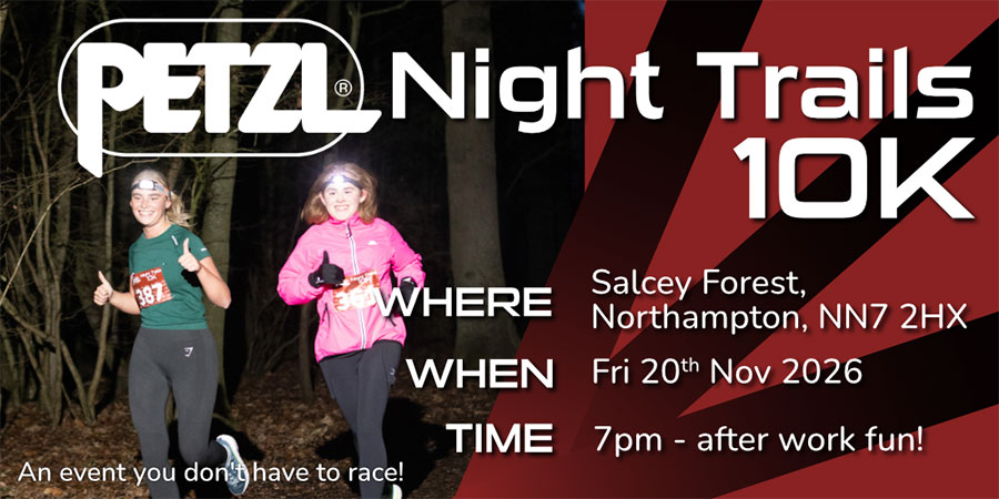 Night Trails 10K: Salcey Forest (Nov)
