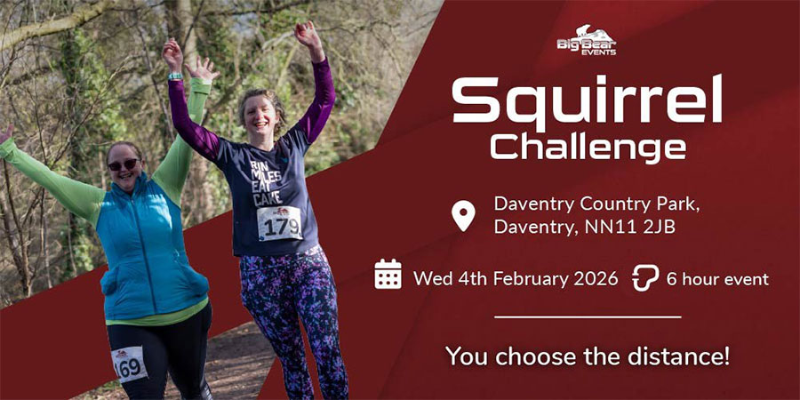 Squirrel Challenge 6 Hour Running Race