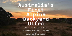Aussie Alpine Backyard Ultra
