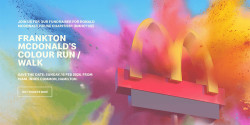 Frankton McDonald's Colour Run/Walk