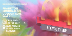 Frankton McDonald's Colour Run/Walk