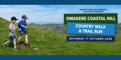 Omakere Coastal Hill Country Walk & Trail Run