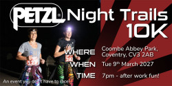 Night Trails 10K: Coombe Abbey (Mar)