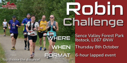 Robin Challenge: 6 Hour Running Race