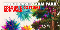 Waipu Caves Farm Park Colour & Costume Run Walk
